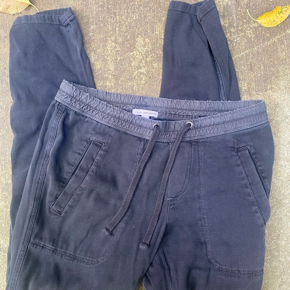 James Perse Soft Drape Pant - Unisex French Navy Size 0 - Picture 3 of 8
